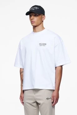 Racoon Boxy Tee White -Pegador® PEGADOR FINER THINGS ECOMMERCE MALE DAY 241349