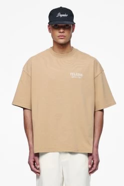 Racoon Boxy Tee Vintage Washed Espresso -Pegador® PEGADOR FINER THINGS ECOMMERCE MALE DAY 241377