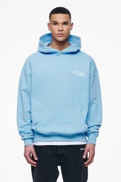Leander Oversized Hoodie Vintage Washed Riviera Blue -Pegador® PEGADOR FINER THINGS ECOMMERCE MALE DAY 241714
