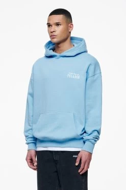 Leander Oversized Hoodie Vintage Washed Riviera Blue -Pegador® PEGADOR FINER THINGS ECOMMERCE MALE DAY 241715