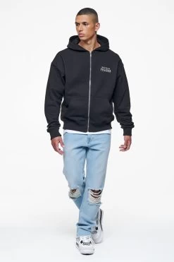 Bulver Straight Jeans Washed Light Blue -Pegador® PEGADOR FINER THINGS ECOMMERCE MALE DAY 241754