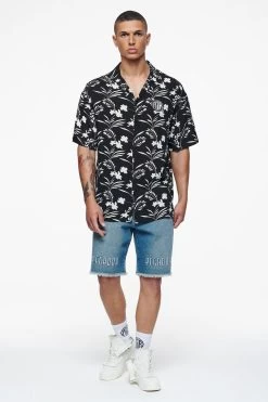 Massey Summer Shirt Black -Pegador® PEGADOR FINER THINGS ECOMMERCE MALE DAY 241844