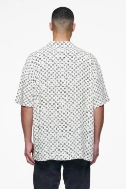 Piane Monogram Summer Shirt Unbleached -Pegador® PEGADOR FINER THINGS ECOMMERCE MALE DAY 241877