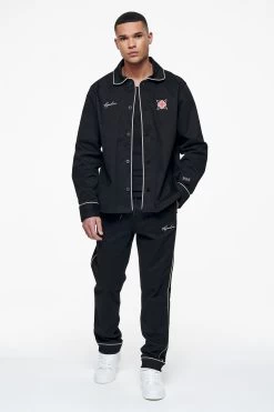 Mavis Overshirt Black -Pegador® PEGADOR FINER THINGS ECOMMERCE MALE DAY 241985