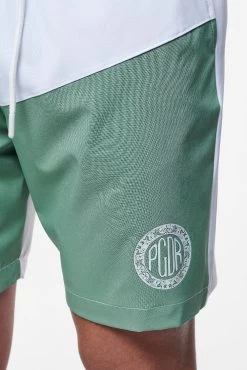 Baker Swim Shorts White Cypress Green -Pegador® PEGADOR FINER THINGS ECOMMERCE MALE DAY 242011