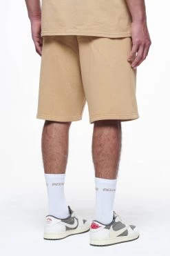 Logo Heavy Sweat Shorts Vintage Washed Espresso Gum -Pegador® PEGADOR FINER THINGS ECOMMERCE MALE PANTS0043