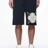 Flanigan Knit Shorts Black -Pegador® PEGADOR FINER THINGS ECOMMERCE MALE PANTS0404