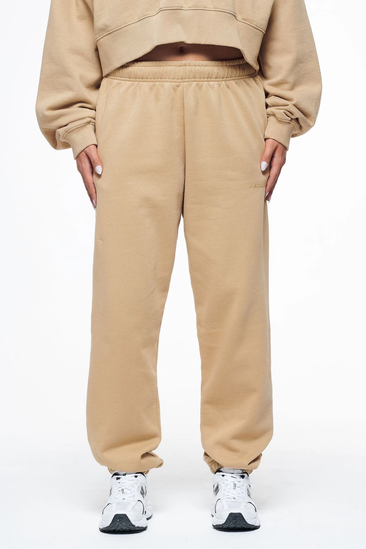 Villa High Waisted Sweat Pants Vintage Washed Espresso Gum 5 Villa High Waisted Sweat Pants Vintage Washed Espresso Gum - Image 3