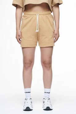 Umbria High Waisted Shorts Vintage Washed Espresso Gum -Pegador® PEGADOR FINER THINGS ECOMMERCE MALE PANTS0796 1