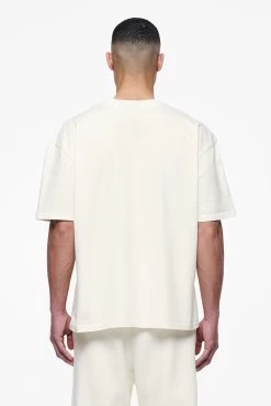 Logo Oversized Tee Vintage Washed Unbleached Gum -Pegador® PEGADOR FINER THINGS ECOMMERCE MALE39456 2