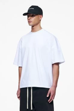 Logo Boxy Tee White Gum -Pegador® PEGADOR FINER THINGS ECOMMERCE MALE39628