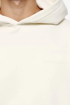 Logo Oversized Hoodie Vintage Washed Unbleached Gum -Pegador® PEGADOR FINER THINGS ECOMMERCE MALE39865 1