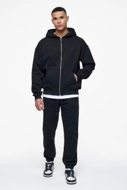 Logo Oversized Sweat Jacket Black Gum -Pegador® PEGADOR FINER THINGS ECOMMERCE MALE39902