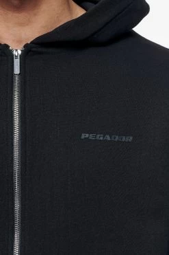 Logo Oversized Sweat Jacket Black Gum -Pegador® PEGADOR FINER THINGS ECOMMERCE MALE39908