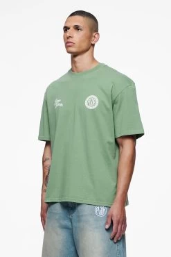Talbot Oversized Tee Vintage Washed Cypress Green -Pegador® PEGADOR FINER THINGS ECOMMERCE MALE40325