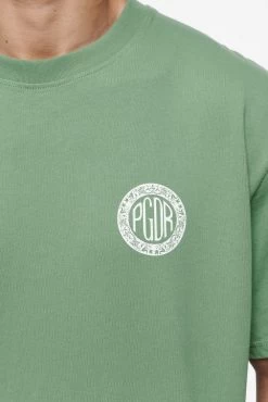 Talbot Oversized Tee Vintage Washed Cypress Green -Pegador® PEGADOR FINER THINGS ECOMMERCE MALE40345