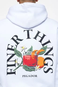 Goldlight Oversized Sweat Jacket White -Pegador® PEGADOR FINER THINGS ECOMMERCE MALE40718