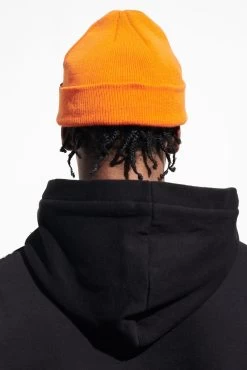 Birch Fisherman Beanie Sunrise Orange White -Pegador® PEGADOR TRUST THE PROCESS ECOMMERCE MALE25609 4
