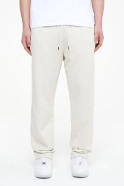 Logo Wide Sweat Pants Vintage Washed Angels Cream Gum