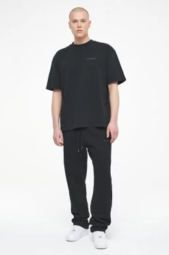 Logo Oversized Tee Vintage Washed Black Ink Gum -Pegador® PEGADOR TRUST THE PROCESS ECOMMERCE MALE26262