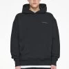 Logo Oversized Hoodie Vintage Washed Black Ink Gum -Pegador® PEGADOR TRUST THE PROCESS ECOMMERCE MALE26290 3