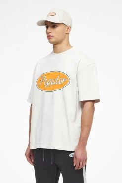 West Oversized Tee Vintage Washed Angels Cream -Pegador® PEGADOR TRUST THE PROCESS ECOMMERCE MALE26863