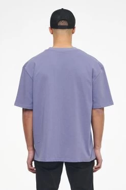 West Oversized Tee Vintage Washed Magic Violet -Pegador® PEGADOR TRUST THE PROCESS ECOMMERCE MALE26988