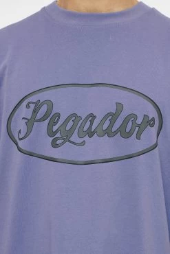 West Oversized Tee Vintage Washed Magic Violet -Pegador® PEGADOR TRUST THE PROCESS ECOMMERCE MALE26989 1