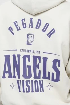 Salal Oversized Sweat Jacket Vintage Washed Angels Cream -Pegador® PEGADOR TRUST THE PROCESS ECOMMERCE MALE27107