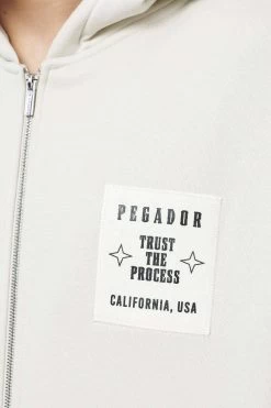 Salal Oversized Sweat Jacket Vintage Washed Angels Cream -Pegador® PEGADOR TRUST THE PROCESS ECOMMERCE MALE27109