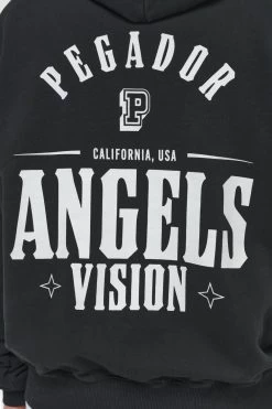 Salal Oversized Hoodie Vintage Washed Black Ink -Pegador® PEGADOR TRUST THE PROCESS ECOMMERCE MALE27190