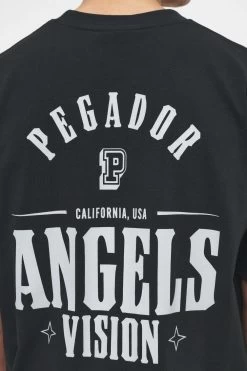 Salal Oversized Tee Vintage Washed Black Ink -Pegador® PEGADOR TRUST THE PROCESS ECOMMERCE MALE27215