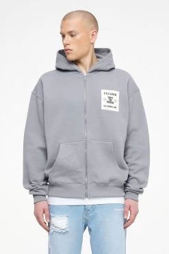 Salal Oversized Sweat Jacket Vintage Washed Dusk Grey 11 Salal Oversized Sweat Jacket Vintage Washed Dusk Grey -Pegador® PEGADOR TRUST THE PROCESS ECOMMERCE MALE27221