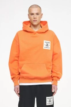 Salal Oversized Hoodie Vintage Washed Sunrise Orange -Pegador® PEGADOR TRUST THE PROCESS ECOMMERCE MALE27298 12