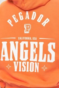 Salal Oversized Hoodie Vintage Washed Sunrise Orange -Pegador® PEGADOR TRUST THE PROCESS ECOMMERCE MALE27317