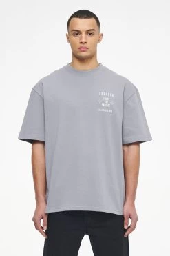 Salal Oversized Tee Vintage Washed Dusk Grey -Pegador® PEGADOR TRUST THE PROCESS ECOMMERCE MALE27371