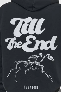 Dinmont Oversized Hoodie Vintage Washed Black Ink -Pegador® PEGADOR TRUST THE PROCESS ECOMMERCE MALE27449