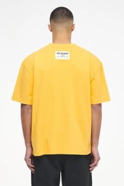 Cordova Oversized Tee Vintage Washed Solar Yellow -Pegador® PEGADOR TRUST THE PROCESS ECOMMERCE MALE27480