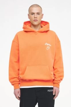 Skena Oversized Hoodie Vintage Washed Sunrise Orange -Pegador® PEGADOR TRUST THE PROCESS ECOMMERCE MALE27544