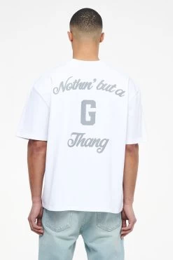 Skena Oversized Tee White -Pegador® PEGADOR TRUST THE PROCESS ECOMMERCE MALE27620