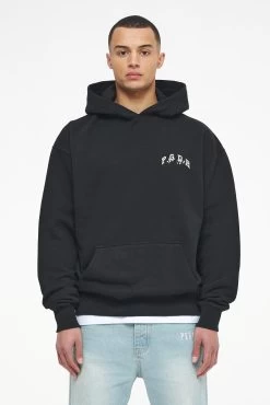 Reid Oversized Hoodie Vintage Washed Black Ink -Pegador® PEGADOR TRUST THE PROCESS ECOMMERCE MALE27740