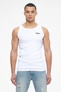 Adera Rib Undershirt White