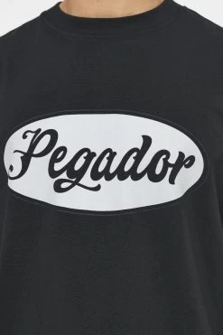 West Oversized Tee Vintage Washed Black Ink -Pegador® PEGADOR TRUST THE PROCESS ECOMMERCE MALE27988