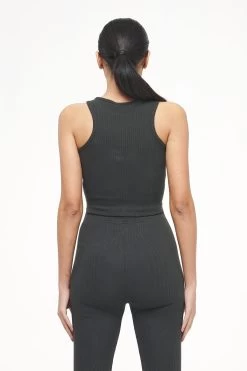 Ayla Crop Top Vintage Washed Iron Grey -Pegador® PEGADOR TRUST THE PROCESS ECOMMERCE MALE30667