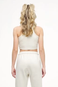 Ayla Crop Top Vintage Washed Angels Cream -Pegador® PEGADOR TRUST THE PROCESS ECOMMERCE MALE30813