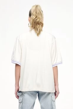 Angeles Oversize Baseball Shirt Angels Cream -Pegador® PEGADOR TRUST THE PROCESS ECOMMERCE MALE31167