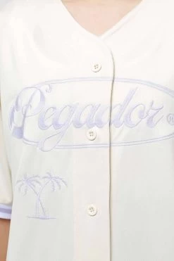 Angeles Oversize Baseball Shirt Angels Cream -Pegador® PEGADOR TRUST THE PROCESS ECOMMERCE MALE31169