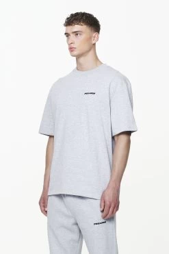 Logo Oversized Tee Grey Melange 9 Logo Oversized Tee Grey Melange -Pegador® PGDR BUILD TO LAST E COMMERCE MENS6802 1