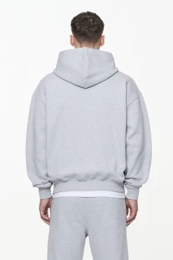 Logo Oversized Sweat Jacket Grey Melange 10 Logo Oversized Sweat Jacket Grey Melange -Pegador® PGDR BUILD TO LAST E COMMERCE MENS6856