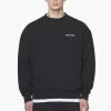 Logo Oversized Sweater Vintage Washed Onyx Black 1 Logo Oversized Sweater Vintage Washed Onyx Black -Pegador® PGDR BUILD TO LAST E COMMERCE MENS6883